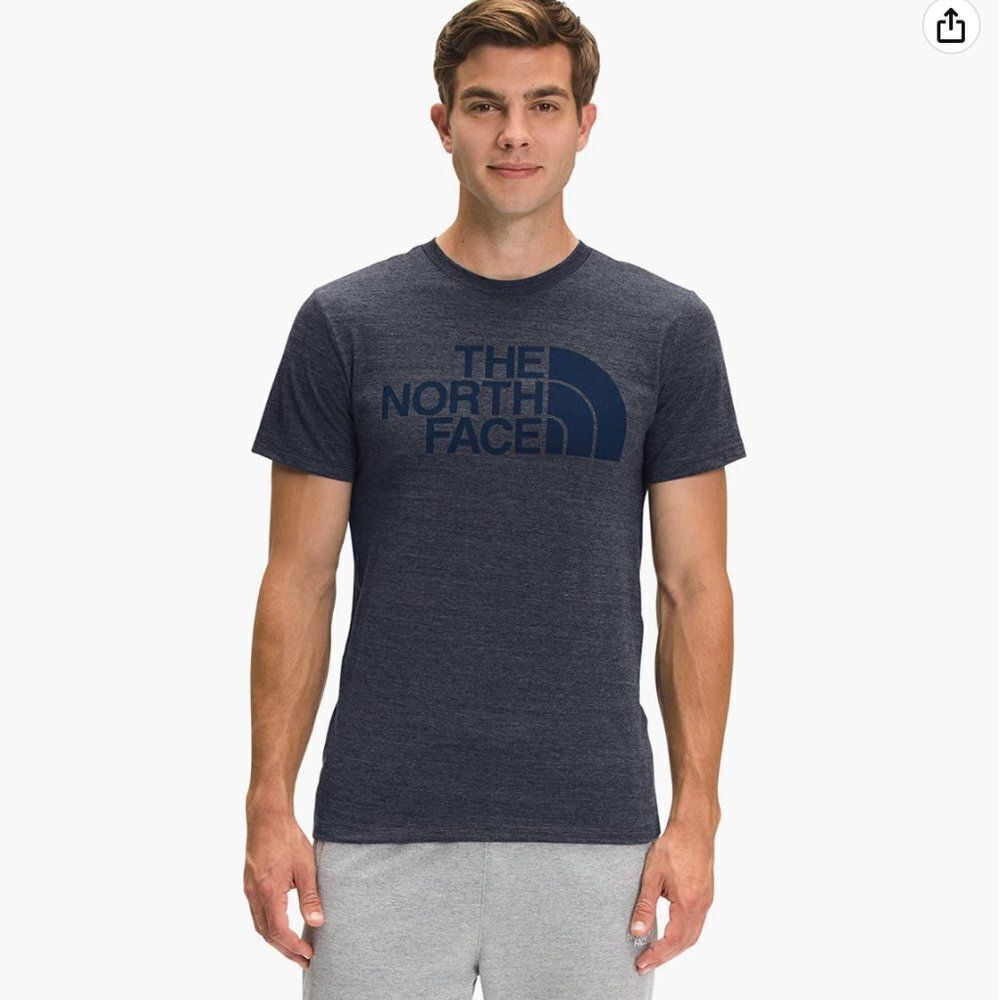 The North Face Men's Short Sleeve Half Dome Tri-Blend Tee Size M